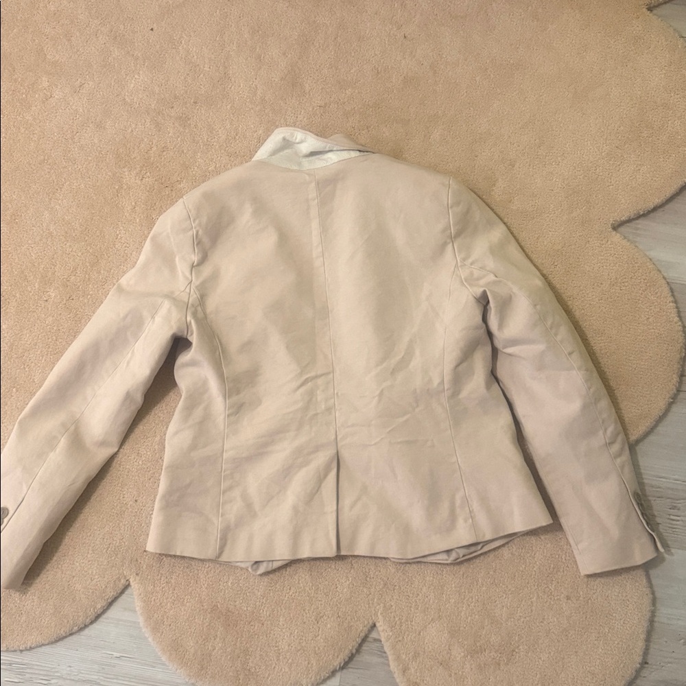 Ann Taylor Light Beige Blazer - Picture 3 of 3